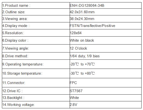 specification